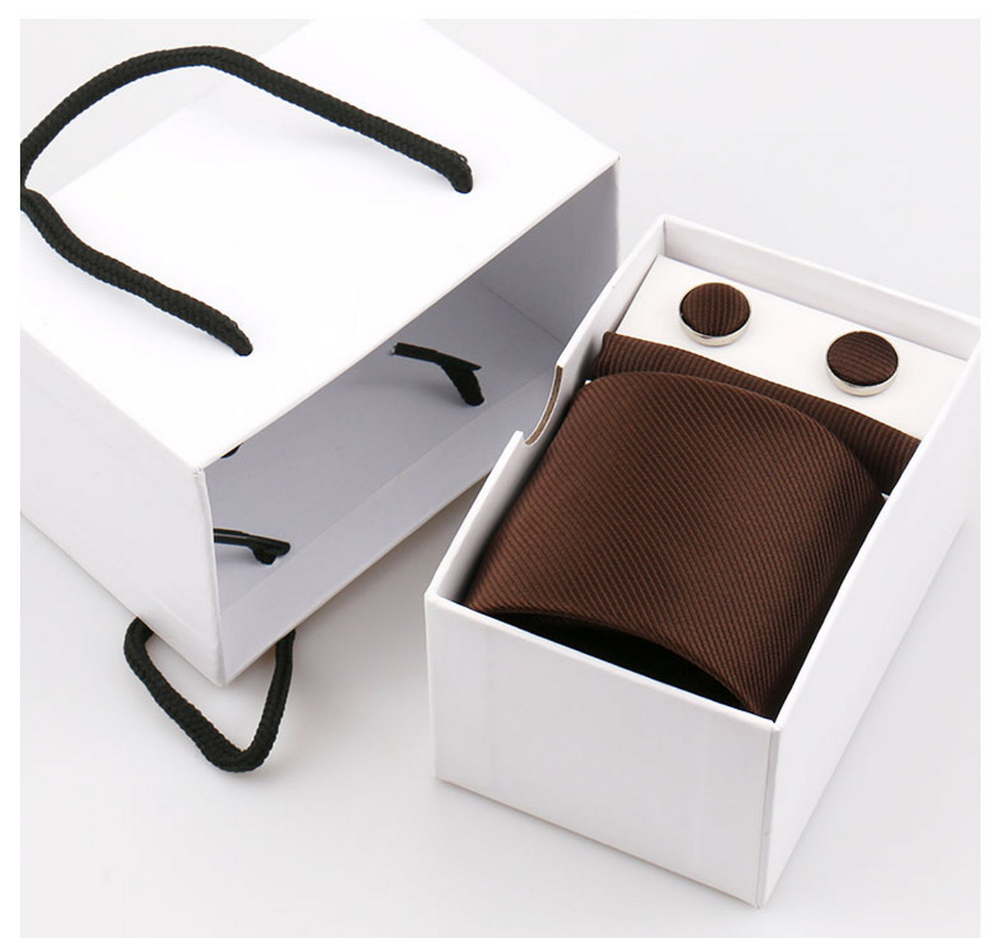 Neck Tie Set Box - Elegante juego de corbata para hombre,