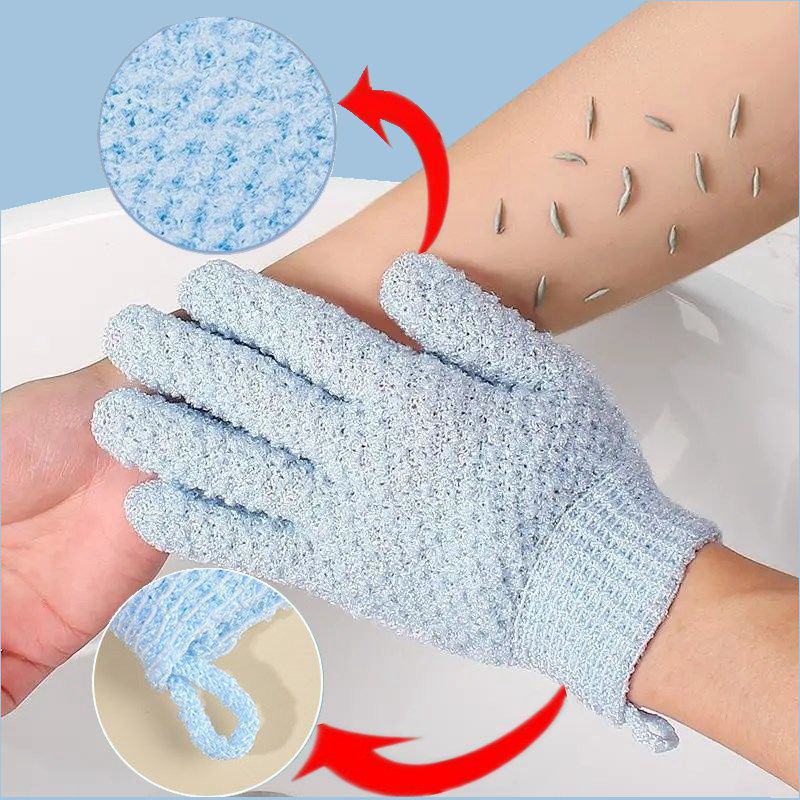 Men'S Accessories Types - Juego de guantes de baño exfoliantes