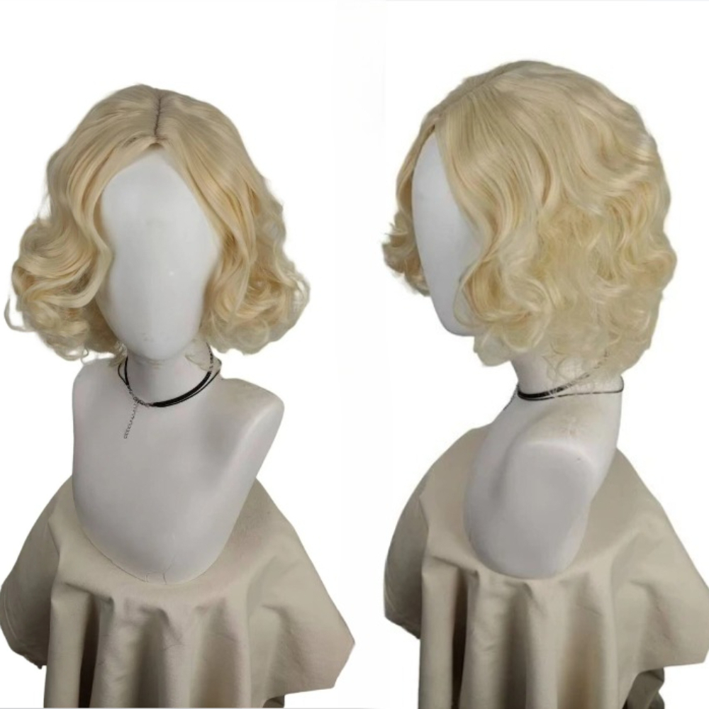 Peluca corta rubia platino riz - Men'S Accessories In The 1920S reseña y precio