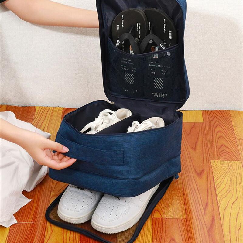 Bolsa de zapatos de 3 capas, c - Men'S Accessories Types reseña y precio